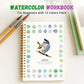 🎅Christmas Gift idea ￡7.99!! 🎁🌼Beginner Friendly Watercolor Workbook - Say Goodbye to Anxiety Awaken Your Artistic Talent
