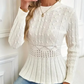 🔥 This Week’s Special – 50% OFF!! ⏰Women's Chunky-Knitted Crew Neck Peplum Sweater🧶👚
