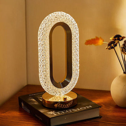 🎅Christmas Sale 50% OFF!!🎄50K+ SOLD! 🎁✨Rechargeable Luxury Crystal LED Night Light Lamp