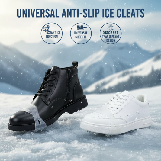 New🎁Limited Time Sale 50% Off🔥Universal 5-Tooth Ice Cleats for Shoes & Boots
