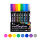 🎅Christmas Special Deals £7.95!!⚡50K+ SOLD!🎁Double Outline Glitter Coloring Pen Set