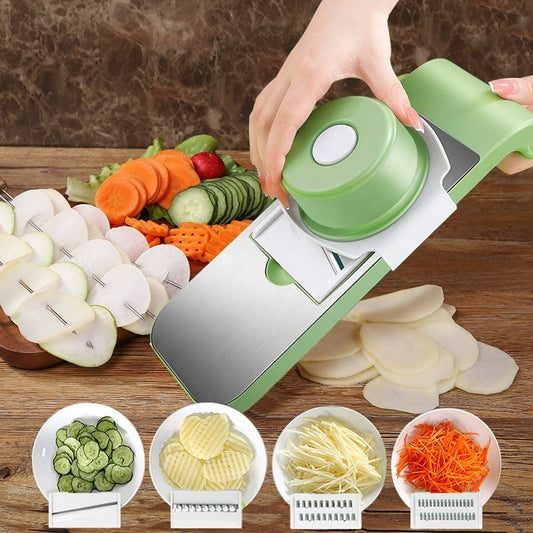 🏆LAST DAY SALE: ONLY ￡8.99!!✨⚡ 50K+ SOLD! 🔥Multifunctional Vegetable Cutter