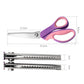 ⏳LAST DAY SALE ONLY ￡8.99!!🎉48K+ Sold ✂️Multipurpose Pinking Shears Serrated Scissors