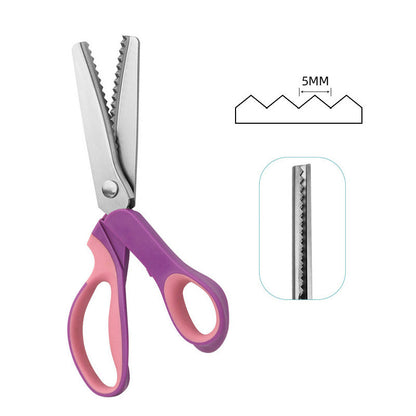 ⏳LAST DAY SALE ONLY ￡8.99!!🎉48K+ Sold ✂️Multipurpose Pinking Shears Serrated Scissors