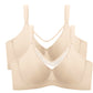 🏆 Last Day Special Price £8.99! 💐Women's Elegant Sheer Full Coverage Plus Size Bra