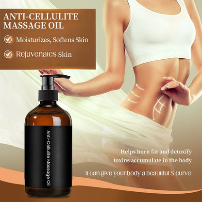 🏆LAST DAY-ONLY £12.99!!⚡50K+ SOLD!💝Natural Anti-Cellulite Massage Oil🌟