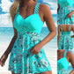 🔥LAST DAY SALE - ONLY £13.99!!⚡50K+ SOLD!👙Strap Top & Fitted Swim Shorts Separable Swimsuit 