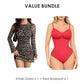 💃2026 New Arrivals 50% OFF🐆💥Women's Leopard Print Long Sleeve Slim Fit Dress👍 ✨Elegant Ruffle Hem Short Skirt, Bodycon Mesh Sleeves