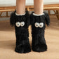 🏆🔥LAST DAY BUY 1 GET 1 FREE⚡50K+ SOLD💕Women's Plush Slippers Socks Floor Socks Winter Home Indoor Thickened Fleece-Lined Anti-Slip Adult Women's Plush Snow Socks Shoe Covers