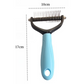 ⏰LAST DAY SALE: Only £5.99🔥Dual-Sided Pet Grooming Comb for Dogs & Cats