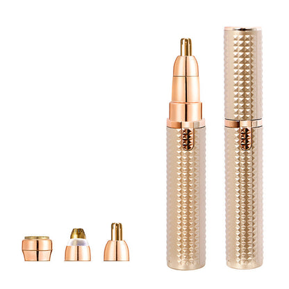 ⏳LAST DAY SALE ONLY ￡6.99!!🔥 Portable Electric Eyebrow Trimmer – Interchangeable Heads 🪒