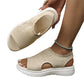 ⏳2026 Summer Hot Sale 70% OFF🎁Women’s Knit Platform Sandals – Lightweight, Breathable & Arch-Supported 🏝️☁️  Cushioned Memory Foam Footbed • Non-Slip Sole • All-Day Comfort for Summer Walks, Holidays & City Days 🎁🇬🇧