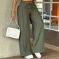⏳Last Day Sale Only ￡15.99!!👖💥Women's High-Waisted Straight Leg Trousers – Front seam & elastic back – Versatile, comfortable & perfect for office or casual wear ✨🌸