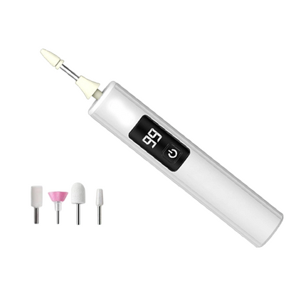 🥳Only £7.99 Last Day Promotion!💅✨ Professional Electric Nail Polisher – Smooths thick nails, 99-speed display. Multiple heads for shaping & buffing. Salon at home! 🌟💎