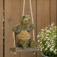 ⏳LAST DAY SALE ONLY ￡9.99!!⏰Whimsical Turtle Swing Decor – A Charming Hanging Ornament for Garden, Patio & Indoor Spaces 🌿✨