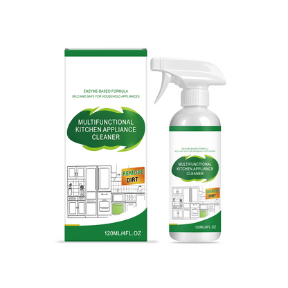🧴LAST DAY SALE – ONLY ￡7.99‼️🔥Multifunctional Kitchen Appliance Cleaner Spray🍳Degreasing Stain Remover For Oven Hood Microwave Stove Grease Cleaning UK🇬🇧🧽