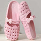🩴Summer Sale Special Price:£10.99!!!⏰Women's Closed-Toe Breathable Mules