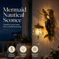 ⏳LAST DAY SALE ONLY ￡19.99!!🌊Antique Gold Coastal Mermaid Wall Light 🧜‍♀️✨  Hand-Painted Vintage Sconce for Indoors & Covered Outdoor Spaces 🏡🌊