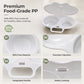 ⏰Last Day Special Price ￡6.99!!⏰ Microwave Egg Poacher – Dual-Cavity Steamer, Rapid Heating, Non-Stick PP – Ideal for Home, Office & Travel! 🔥