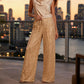 🛍️🔥Last Day Special Price £23.99!!👖Women's Elastic Waist Straight-Leg Pants