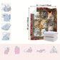 ⏳ LAST DAY SALE: £12.99!! 🐱💤 Cozy 9‑Panel Sleeping Cats Blanket – Ultra‑Soft Flannel, Reversible Design, Perfect for Sofa, Bed & Travel 🌙✨