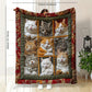 ⏳ LAST DAY SALE: £12.99!! 🐱💤 Cozy 9‑Panel Sleeping Cats Blanket – Ultra‑Soft Flannel, Reversible Design, Perfect for Sofa, Bed & Travel 🌙✨