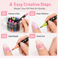 📢📢48% OFF !!⏰️ 24 Colors Dual Ended Nail Art Pens Set