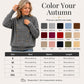 ⏳LAST DAY SALE ONLY￡21.99!🔥✨ Effortless Elegance | Women's Casual Double Zipper Sweater Jacket