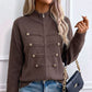 ⏳LAST DAY SALE ONLY￡21.99!🔥✨ Effortless Elegance | Women's Casual Double Zipper Sweater Jacket