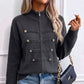 ⏳LAST DAY SALE ONLY￡21.99!🔥✨ Effortless Elegance | Women's Casual Double Zipper Sweater Jacket