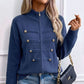 ⏳LAST DAY SALE ONLY￡21.99!🔥✨ Effortless Elegance | Women's Casual Double Zipper Sweater Jacket