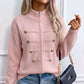 ⏳LAST DAY SALE ONLY￡21.99!🔥✨ Effortless Elegance | Women's Casual Double Zipper Sweater Jacket