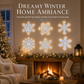 ✨LAST DAY SALE ￡5.99!!💞50K+ SOLD!❄️Glowing Snowflake Night Light Wall Stickers