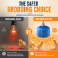 🐣Intelligent Chick Brooder Heater – 🌡️Automatic Temperature Control, Safe & Energy-Efficient
