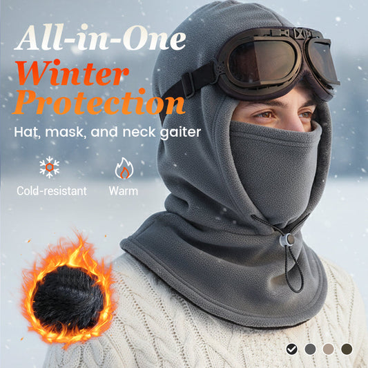 🤠Limited Time Special Price ￡7.99!!✨✨Thermal Balaclava Face Mask with Drawstring