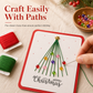🔥CHRISTMAS SALE ONLY￡7.99!🎁🎄Merry Christmas DIY Greeting Card Making Kit