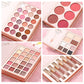💄50% OFF NOW!🥳🥳 All-in-One Makeup Book Palette – Multi Layer Eyeshadow Blush Contour Highlight Makeup Kit, Portable Foldable Makeup Book for Daily & Party Makeup