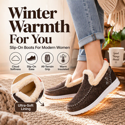 💥Last Day Sale-50% OFF！！👢Women's Winter Plush-Lined Snow Boots | Cozy Warmth & Winter-Ready Comfort ✨