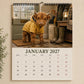 🐮 2027 Highland Cow Wall Calendar – Cozy Farmhouse Decor for Your Home