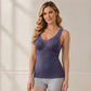 🏆🔥Only £9.99 Last Day Promotion!🎁✨Thermal Camisole with Built-In Bra – Slim Fit, Warm & Supportive