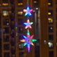⏳LAST DAY SALE ONLY ￡7.99!!🎄❄️ DIY Christmas Snowflake Suction Cup LED Lights ✨ | Battery Operated, Warm & Multi-Colour, Window Suction Lights, Christmas Home & Party Decor