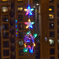 ⏳LAST DAY SALE ONLY ￡7.99!!🎄❄️ DIY Christmas Snowflake Suction Cup LED Lights ✨ | Battery Operated, Warm & Multi-Colour, Window Suction Lights, Christmas Home & Party Decor